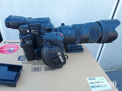 Filmkamera Canon EOS C200 ink Sigma objektiv 70-200mm